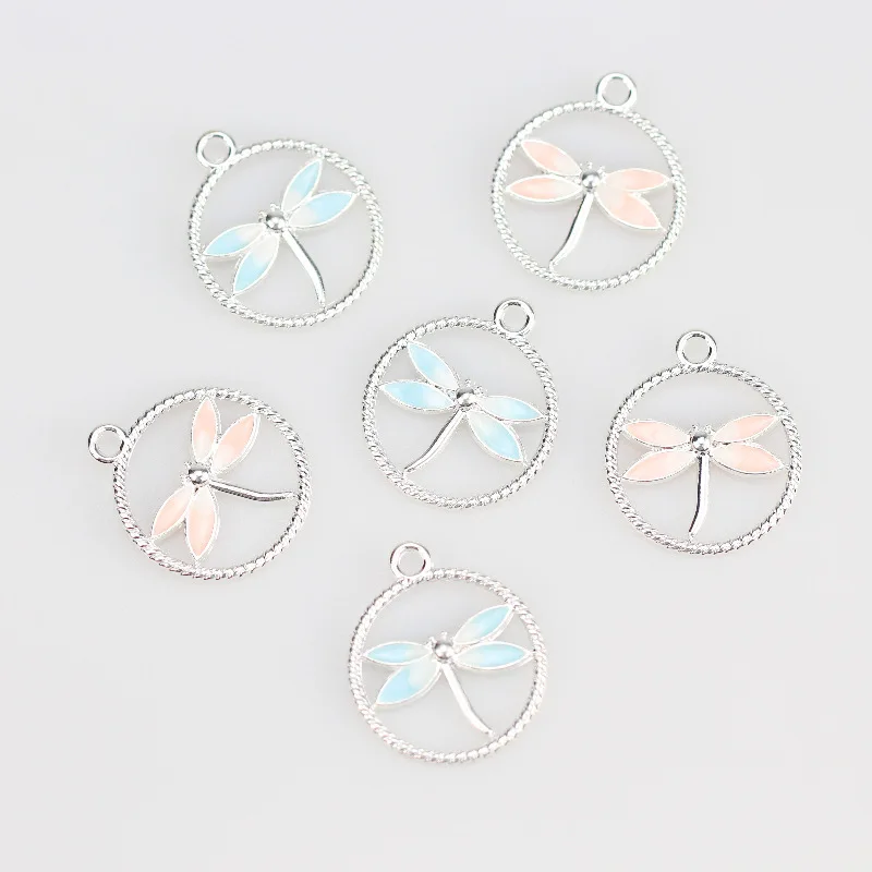 50pcs/lot animal dragonfly Charm for bracelet Pendant necklace Tag Enamel hair accessories earring DIY jewelry
50pcs/lot animal dragonfly Charm for bracelet Pendant necklace Tag Enamel hair accessories earring DIY jewelry