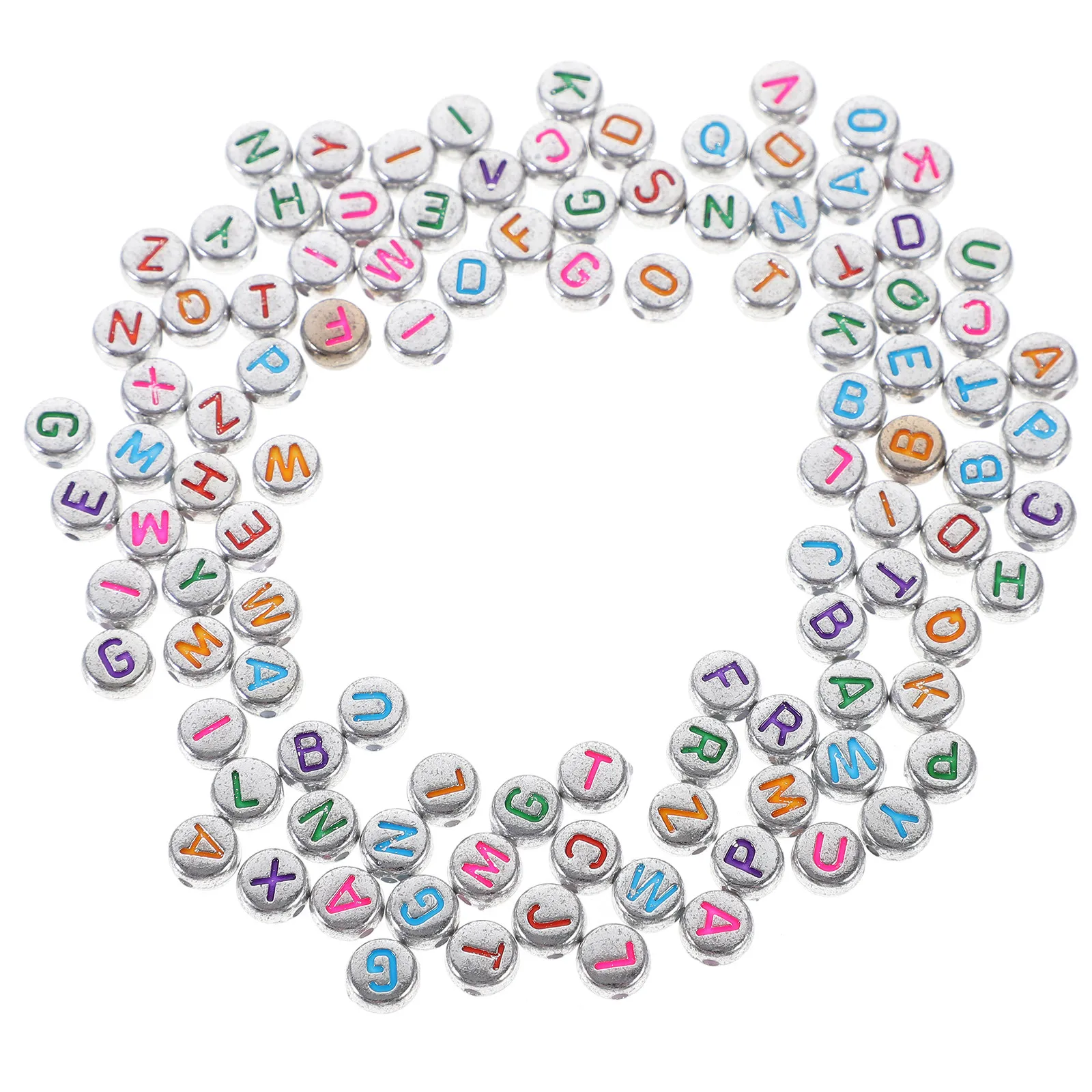 1000Pcs Delicate Acrylic Letter Beads DIY Craft Supplies for Necklace Bracelet Decorative Projects Alphabet Beads
1000Pcs Delicate Acrylic Letter Beads DIY Craft Supplies for Necklace Bracelet Decorative Projects Alphabet Beads