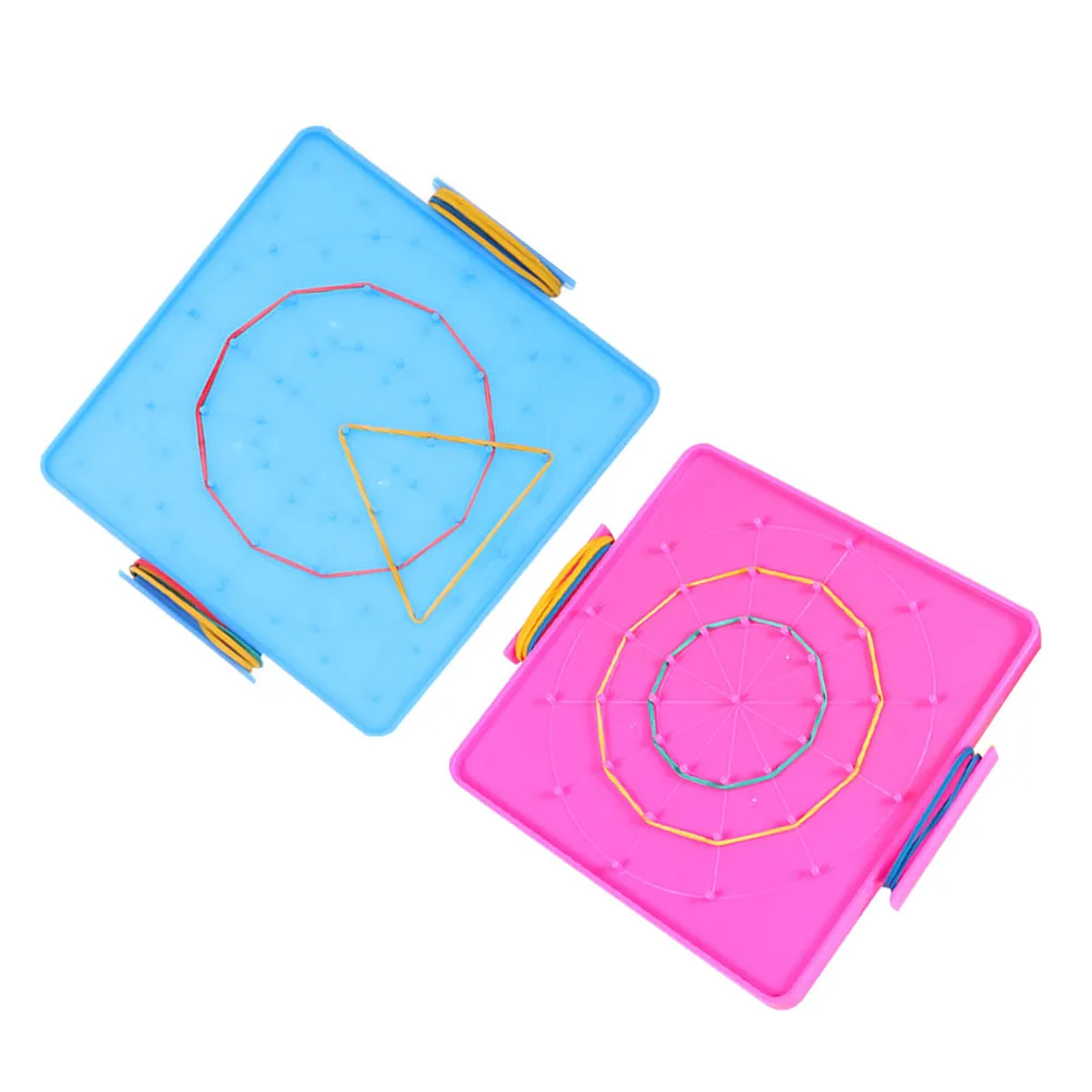 2pcs Double Sided Geoboard Student Pegboard 10X10 Grid Math Manipulatives For Kids Fine Motor Skills Learning Tool Educational
2pcs Double Sided Geoboard Student Pegboard 10X10 Grid Math Manipulatives For Kids Fine Motor Skills Learning Tool Educational