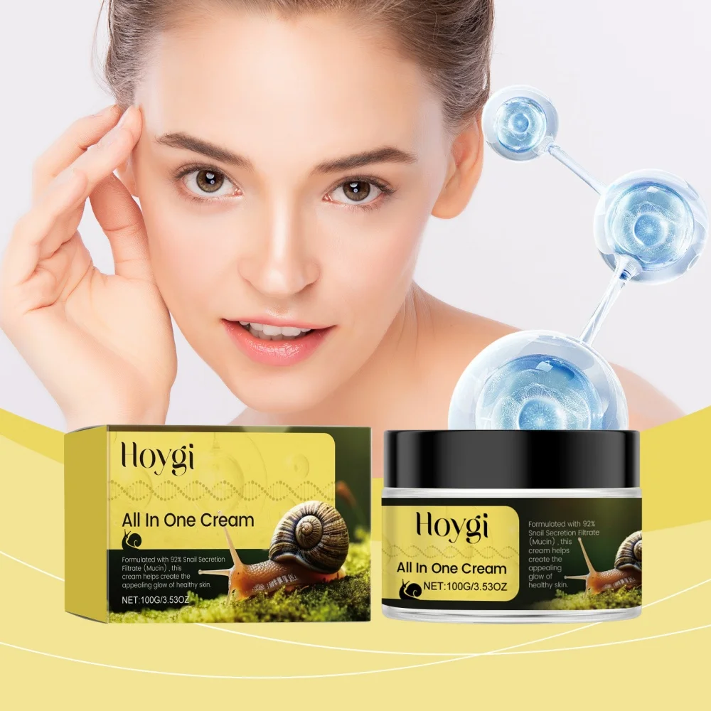 Snail Cream Collagen Moisturizing Nutritional Repair Facial Damage Lifting Smooth Brightening Skincare Cream
Snail Cream Collagen Moisturizing Nutritional Repair Facial Damage Lifting Smooth Brightening Skincare Cream