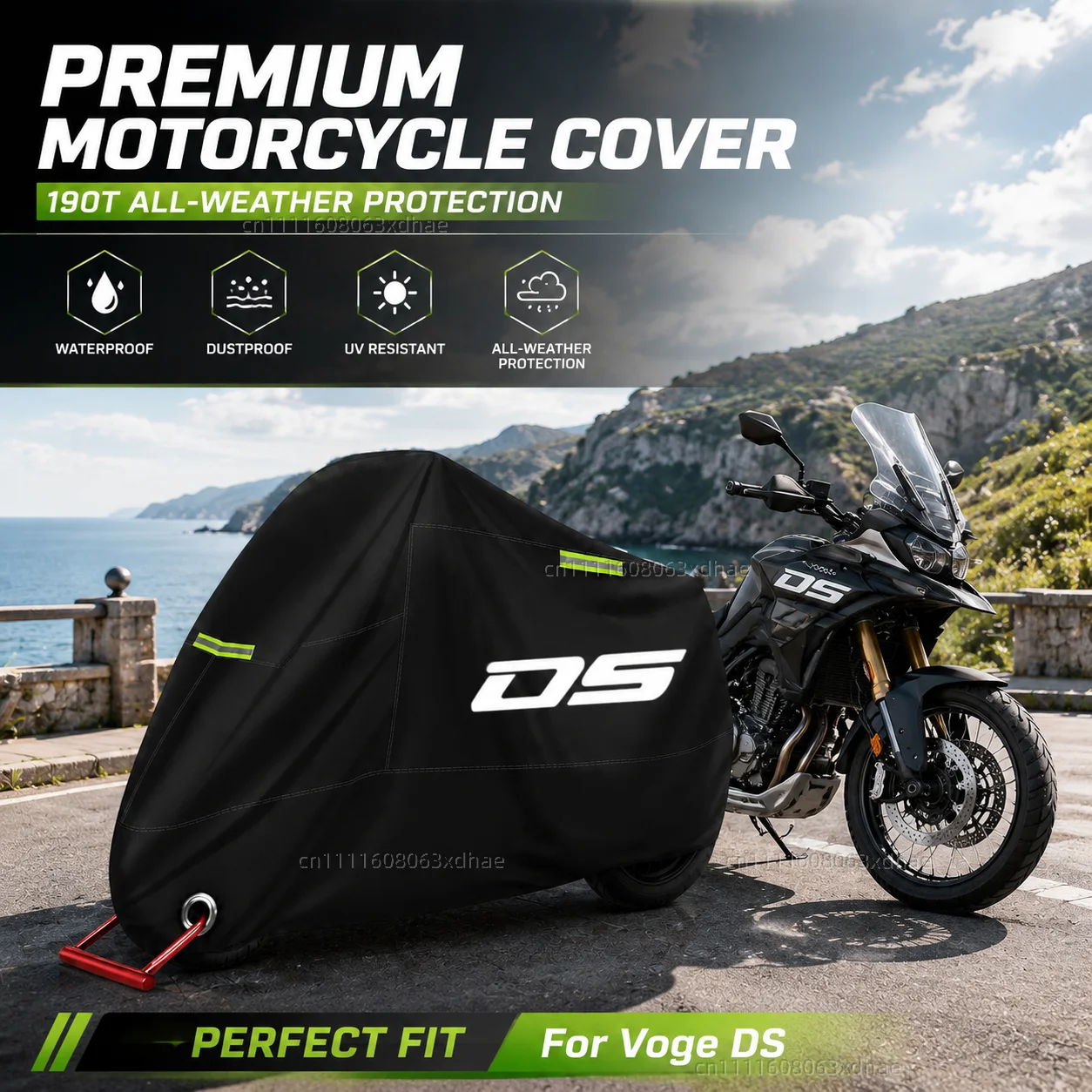 Motorcycle Full Cover Waterproof Rain Dustproof All Season 190T Oxford Cloth For For Voge DSX DS800X DSX900 525DSX 900DSX 625DSX
Motorcycle Full Cover Waterproof Rain Dustproof All Season 190T Oxford Cloth For For Voge DSX DS800X DSX900 525DSX 900DSX 625DSX
