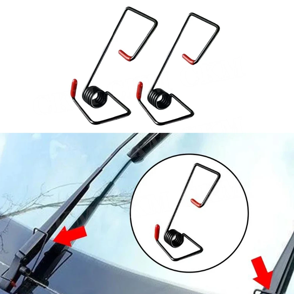 2pcs Intelligent Windshield Wiper Arms Wiper Booster Spring Alloy Rubber Wipers Spring Auto Replaceable Parts Tool Universal Car
2pcs Intelligent Windshield Wiper Arms Wiper Booster Spring Alloy Rubber Wipers Spring Auto Replaceable Parts Tool Universal Car