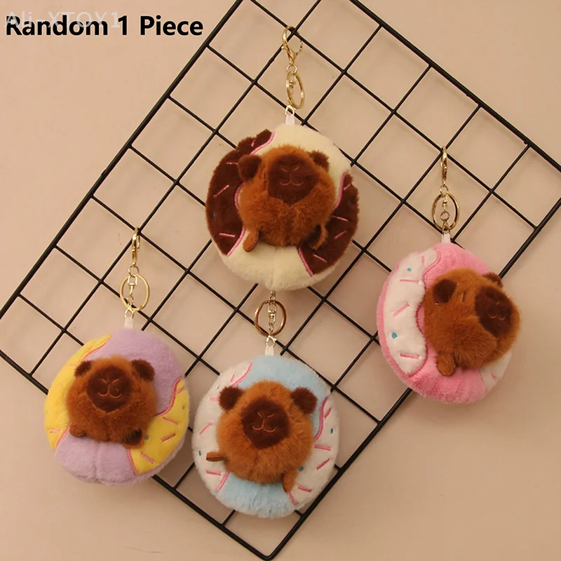1 Piece Kawaii Doughnut Capybara Plush Keychain Bag Pendant Toys Cartoon Animal Stuffed Doll Cute Room Decor Kids Xmas Gifts
1 Piece Kawaii Doughnut Capybara Plush Keychain Bag Pendant Toys Cartoon Animal Stuffed Doll Cute Room Decor Kids Xmas Gifts