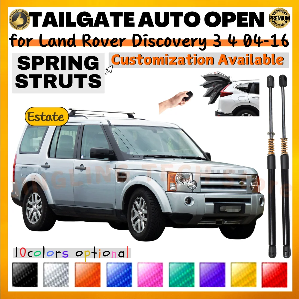 Qty(2) Trunk Struts with Spring for Land Rover Discovery 3/LR3 4/LR4 Estate 2004-2016 Rear Tailgate Lift Supports Shock Absorber
Qty(2) Trunk Struts with Spring for Land Rover Discovery 3/LR3 4/LR4 Estate 2004-2016 Rear Tailgate Lift Supports Shock Absorber