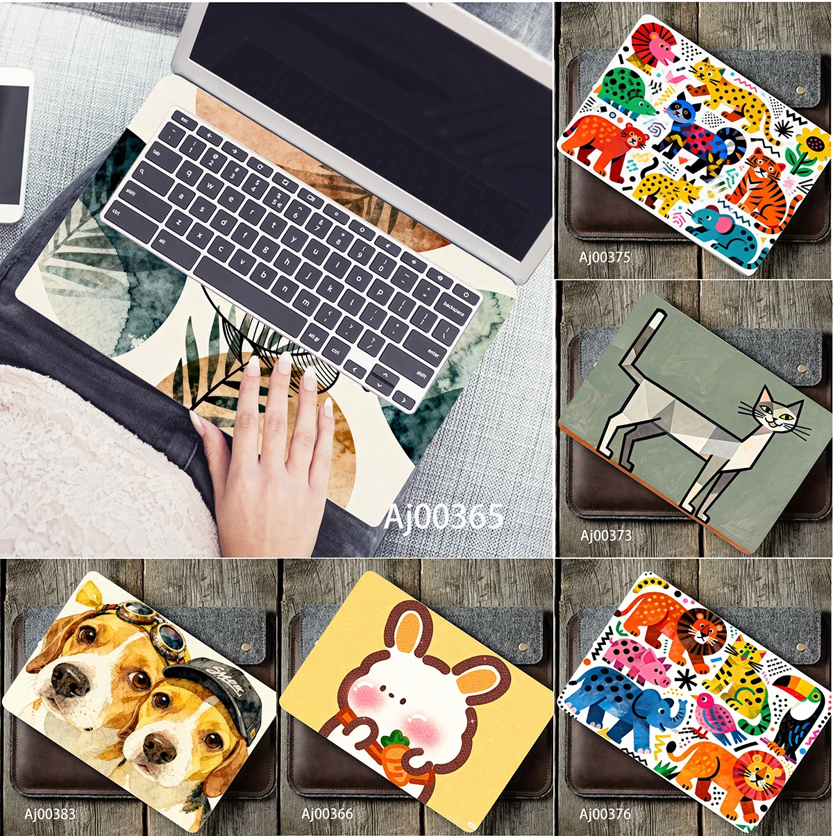 2pcs Cute Animal Laptop Skin Sticker, Waterproof Anti-scratch Vinyl Decal, Removable Protective Cover for MacBook HP Lenovo Dell
2pcs Cute Animal Laptop Skin Sticker, Waterproof Anti-scratch Vinyl Decal, Removable Protective Cover for MacBook HP Lenovo Dell