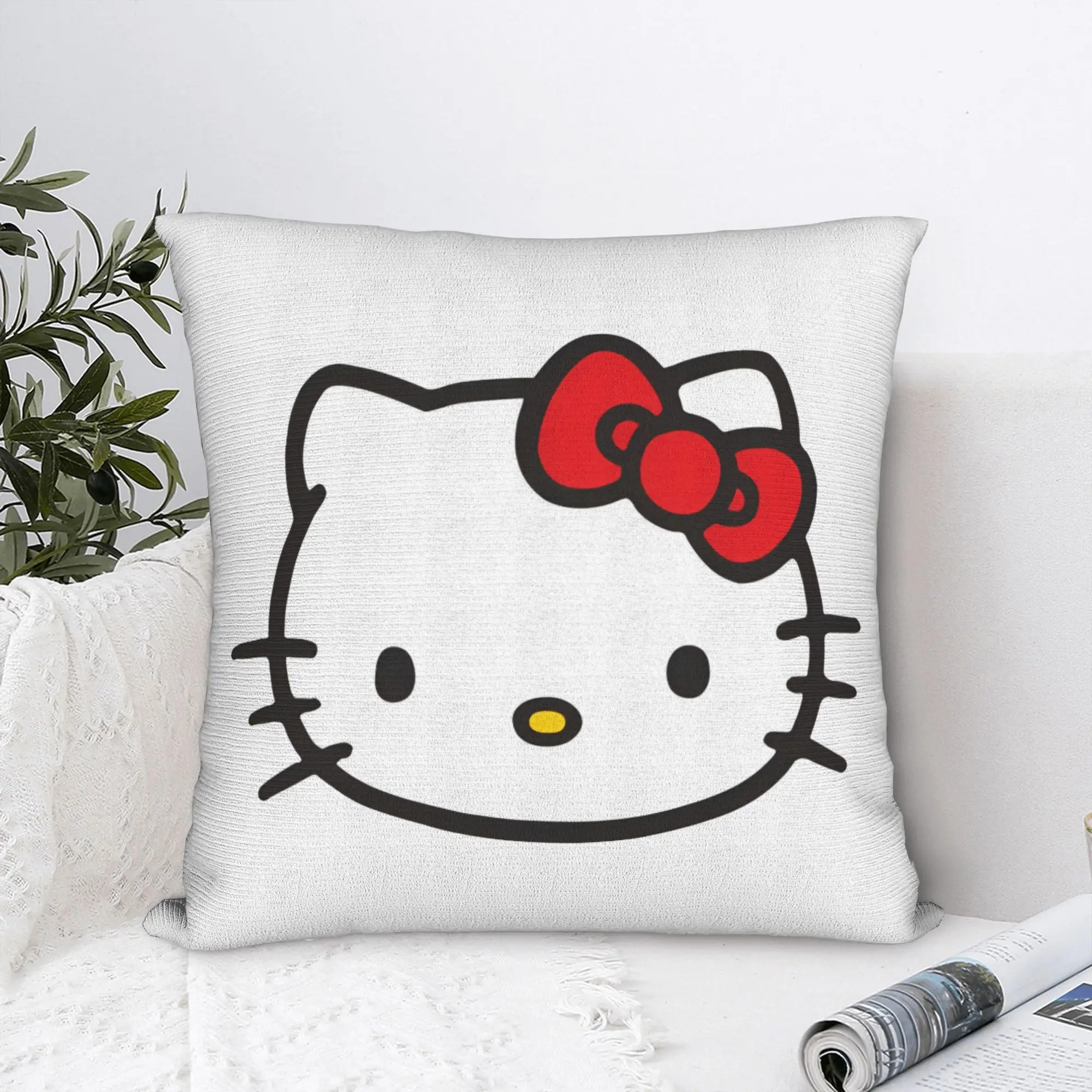 Red Hello Kitty Square Pillow Cases Cartoon Cute Cushion Covers Customized Polyester Decor Throw Pillow Case Cover for Bed 18"
Red Hello Kitty Square Pillow Cases Cartoon Cute Cushion Covers Customized Polyester Decor Throw Pillow Case Cover for Bed 18"