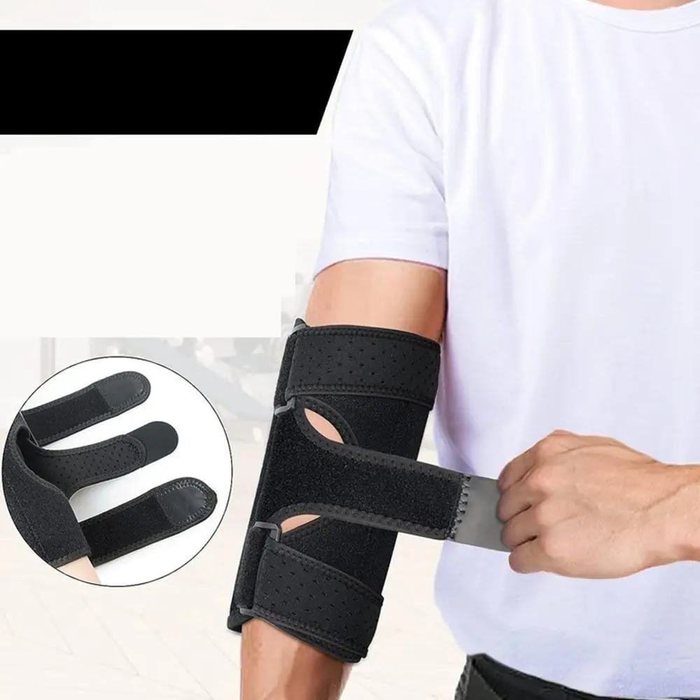 Double Steel Plate Elbow Brace Super Strong Support Adjustable Elbow Stabilizer Support Removeable Anti-slip Arm Sleeve
Double Steel Plate Elbow Brace Super Strong Support Adjustable Elbow Stabilizer Support Removeable Anti-slip Arm Sleeve