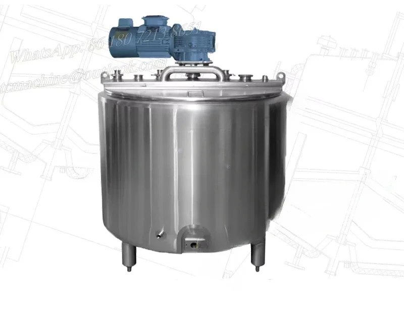 500L Electric Heating Pasteurization Tank Milk Yogurt Batch Pasteurizer
500L Electric Heating Pasteurization Tank Milk Yogurt Batch Pasteurizer