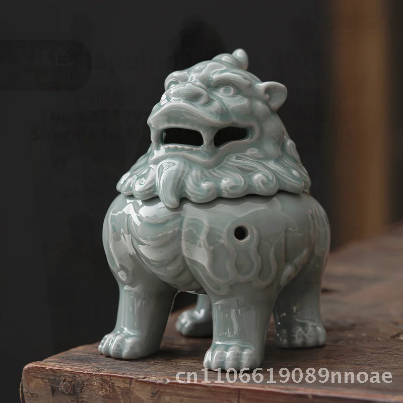 Yilu Celadon античная стильная курильница ручной работы Yue Kiln керамический держатель для ароматерапии для домашнего декора чайной церемонии
Yilu Celadon античная стильная курильница ручной работы Yue Kiln керамический держатель для ароматерапии для домашнего декора чайной церемонии