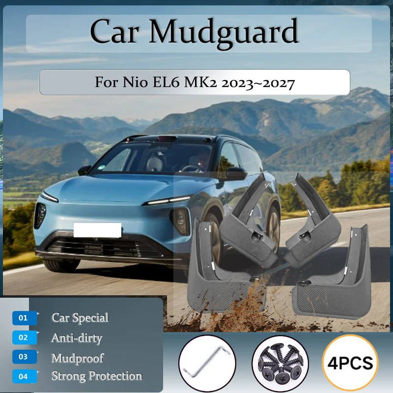 Автомобильные брызговики для Nio EL6 ES6 MK2 2023 2024 2025 2026 2027, антифриз, крылья, брызговики, брызговики, Стайлинг, автоаксессуары
Автомобильные брызговики для Nio EL6 ES6 MK2 2023 2024 2025 2026 2027, антифриз, крылья, брызговики, брызговики, Стайлинг, автоаксессуары