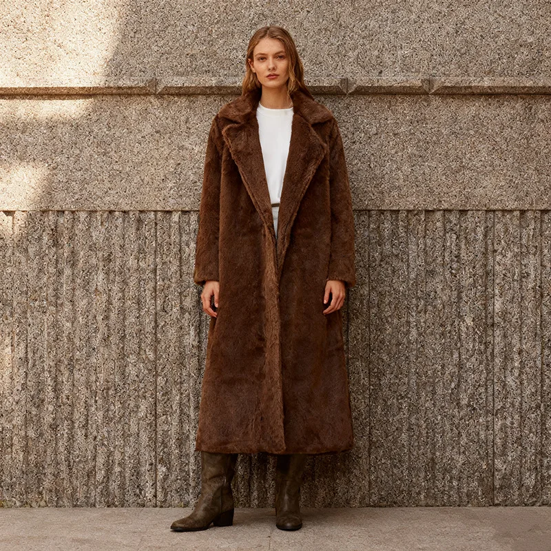 Women's Elegant Commuter Fashion Thickened Long Woolen Coat Autumn Winter Chic Style
Women's Elegant Commuter Fashion Thickened Long Woolen Coat Autumn Winter Chic Style