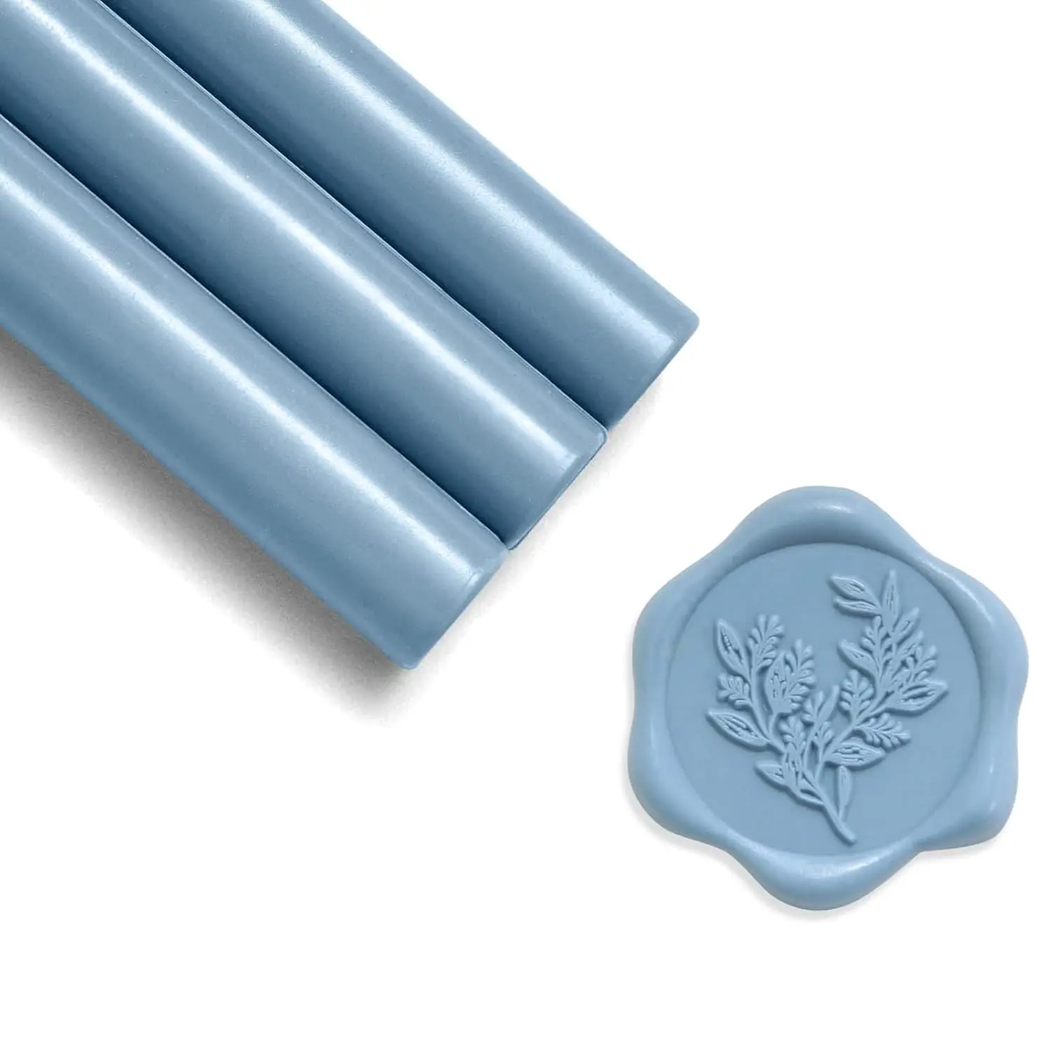 Dusty Blue Sealing Wax Sticks for Envelopes, 8 Pack - Elegant Wedding Invitations, Gift Wrapping
Dusty Blue Sealing Wax Sticks for Envelopes, 8 Pack - Elegant Wedding Invitations, Gift Wrapping