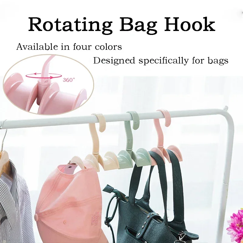 5PCS Multifunctional Rotating Hanging Bag Rack, Women's Bag Hook, Hanging Bag Hook, Divine Tool, Backpack, Wardrobe Storage Rack
5PCS Multifunctional Rotating Hanging Bag Rack, Women's Bag Hook, Hanging Bag Hook, Divine Tool, Backpack, Wardrobe Storage Rack