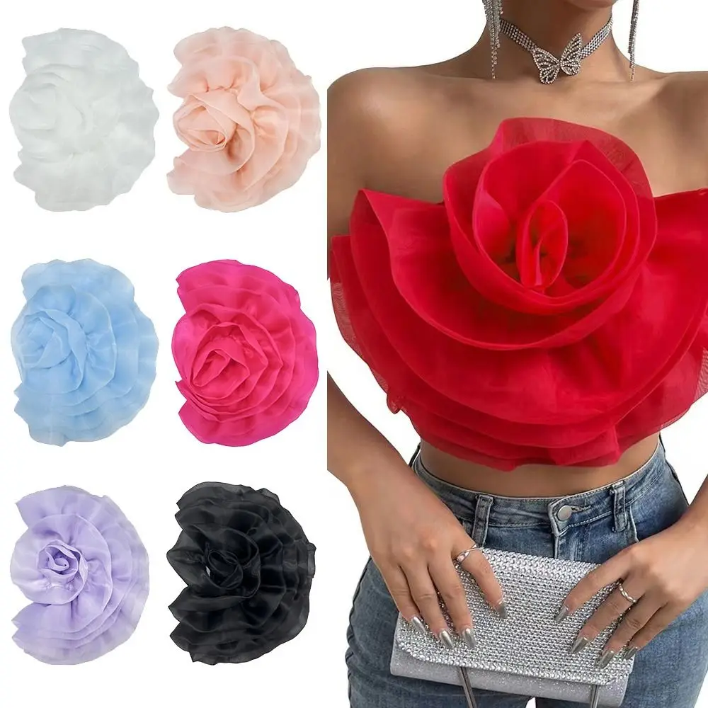Handmade Flower Patch Clothing Dress Neck Decoration Sewing Applique Accessories 3D Flower Corsage Irregular Organza
Handmade Flower Patch Clothing Dress Neck Decoration Sewing Applique Accessories 3D Flower Corsage Irregular Organza