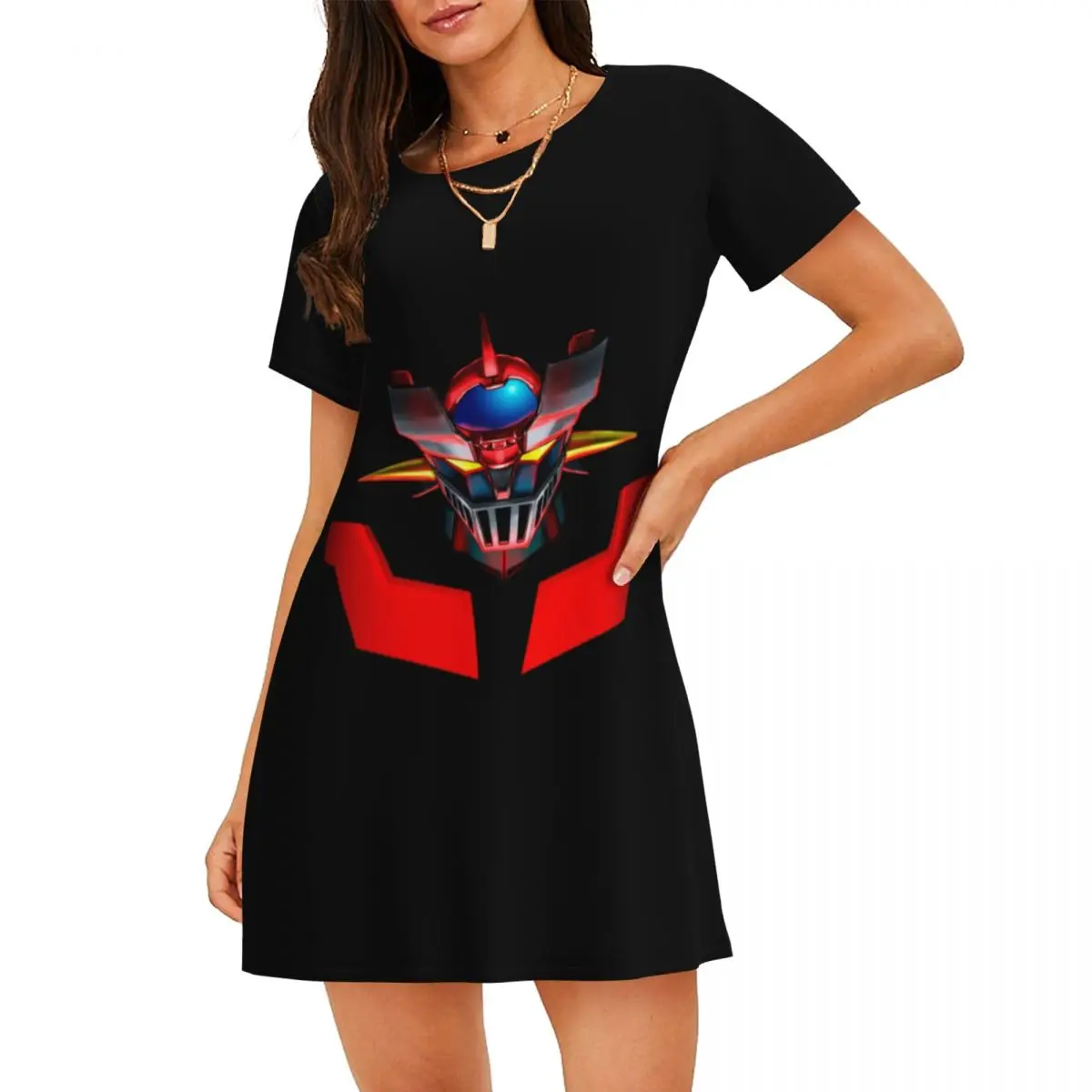 Женская пижама с короткими рукавами Mazinger Z Mad Robot на заказ, ночная рубашка Grendizer в стиле аниме, манга для покупок, путешествий, пижама
Женская пижама с короткими рукавами Mazinger Z Mad Robot на заказ, ночная рубашка Grendizer в стиле аниме, манга для покупок, путешествий, пижама
