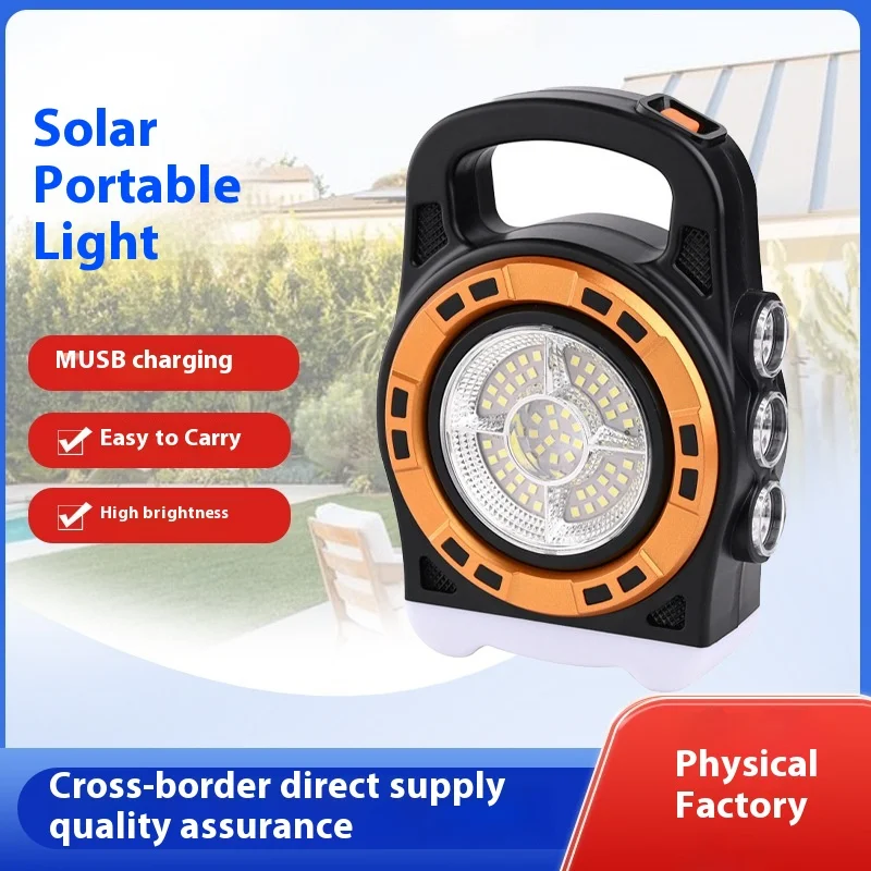 LED Solar Portable Rechargeable Floodlight Waterproof Spotlight Battery Powered Searchlight Outdoor Work Lamp Camping Lantern
LED Solar Portable Rechargeable Floodlight Waterproof Spotlight Battery Powered Searchlight Outdoor Work Lamp Camping Lantern