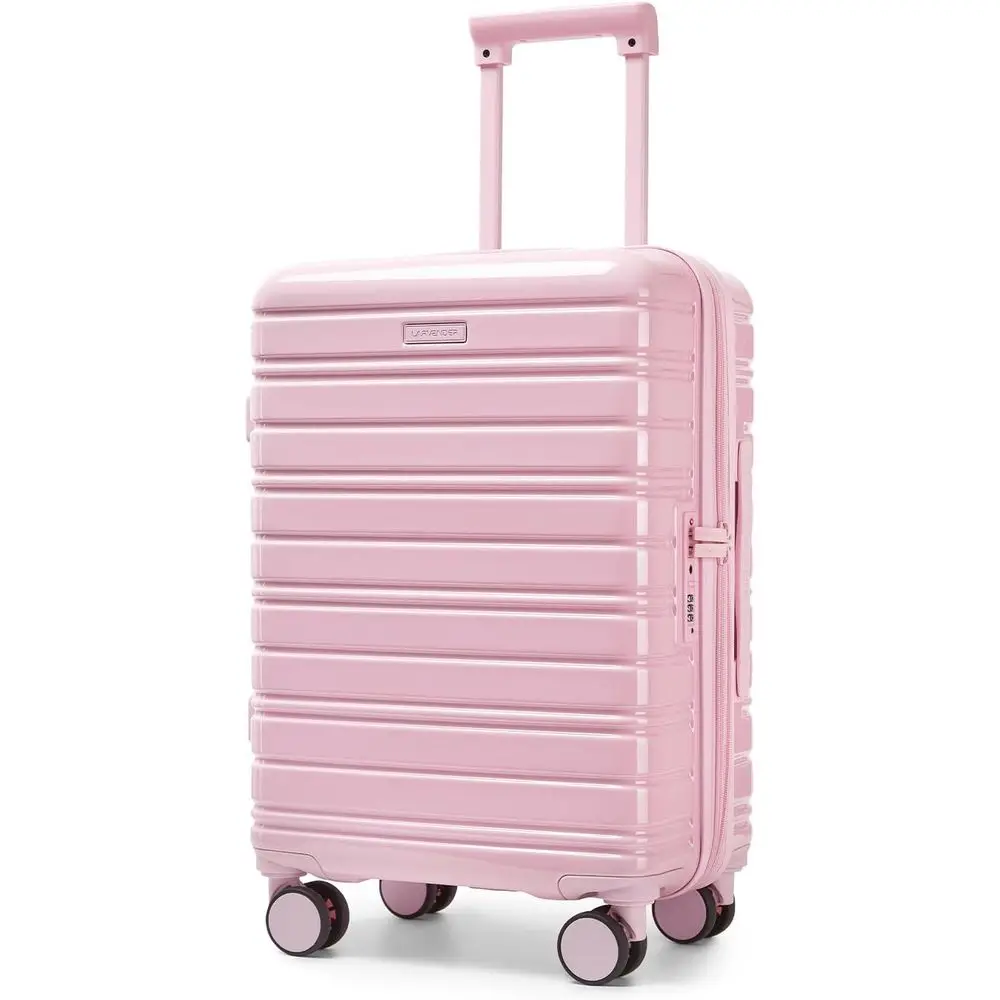 20 Inch Expandable Hardside Spinner Suitcase - Airline Approved, TSA Lock, PC+ABS Material, Pink
20 Inch Expandable Hardside Spinner Suitcase - Airline Approved, TSA Lock, PC+ABS Material, Pink