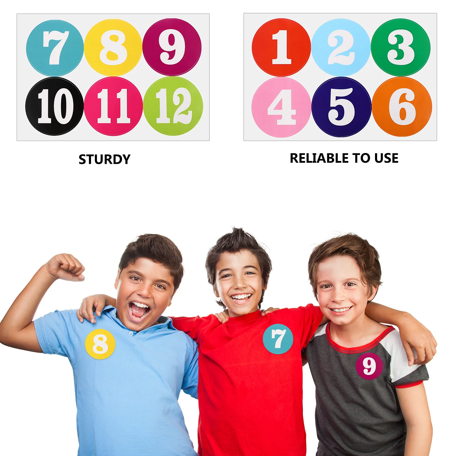 2 Sheets Colorful Waterproof Round Number Stickers Self Adhesive Number Pasters for Home Envelope Gift Crafts
2 Sheets Colorful Waterproof Round Number Stickers Self Adhesive Number Pasters for Home Envelope Gift Crafts