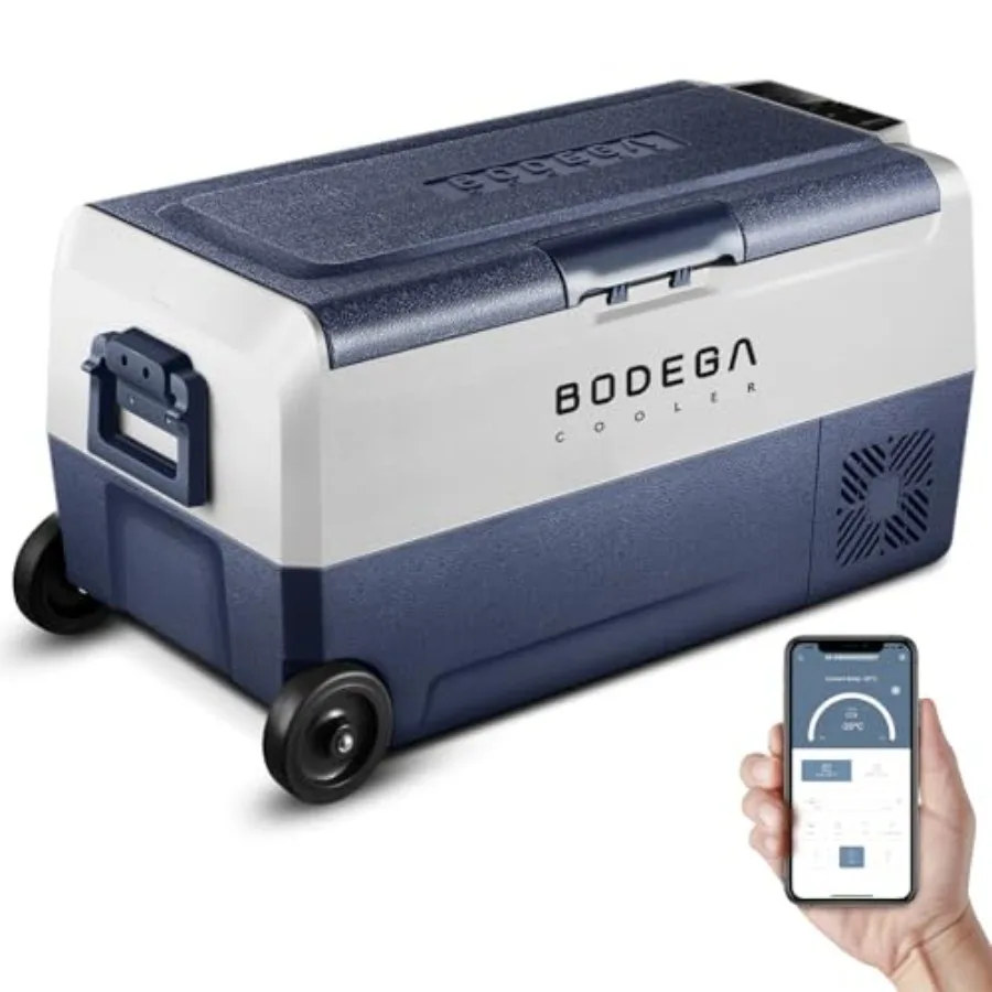 COOLER 12 Volt Car Refrigerator, 38 Quart Portable Freezer Fridge, Car Fridge Dual Zone WIFI APP Control, 36L -4℉-68℉Car Cooler
COOLER 12 Volt Car Refrigerator, 38 Quart Portable Freezer Fridge, Car Fridge Dual Zone WIFI APP Control, 36L -4℉-68℉Car Cooler