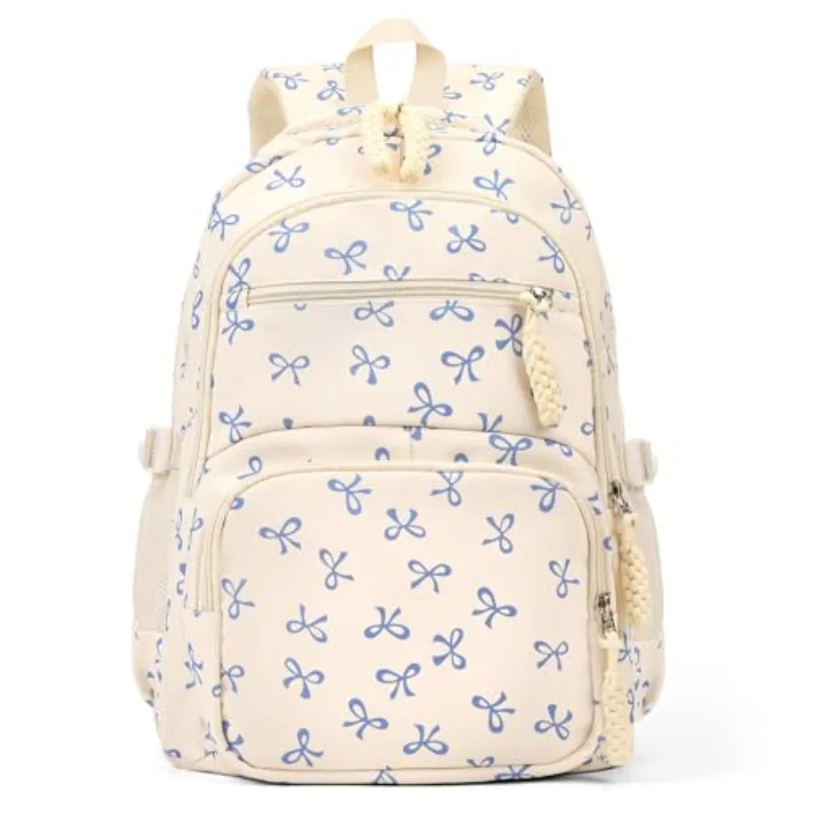Coquette Bow Backpack - Cute Preppy Backpack Kawaii Bow Daypack Aesthetic Rucksack Blue
Coquette Bow Backpack - Cute Preppy Backpack Kawaii Bow Daypack Aesthetic Rucksack Blue