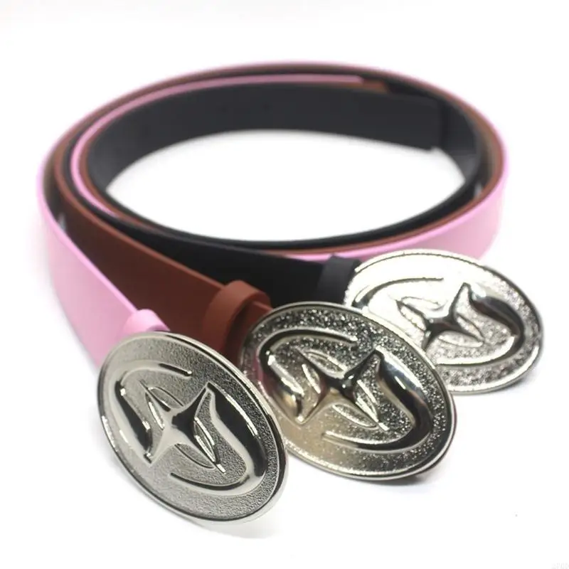 Fashion Teens Metal Star Buckle Belt Adjustable Waist Straps for Dresses Shirt
Fashion Teens Metal Star Buckle Belt Adjustable Waist Straps for Dresses Shirt