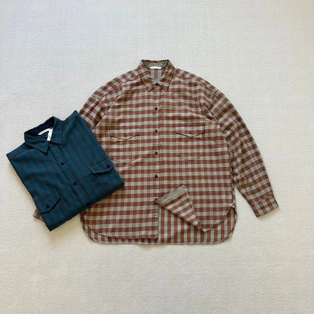 Nanamica Japanese Cotton Silk Deck Shirt Light Silk Blended Vintage Long Sleeve Checkered Shirt
Nanamica Japanese Cotton Silk Deck Shirt Light Silk Blended Vintage Long Sleeve Checkered Shirt