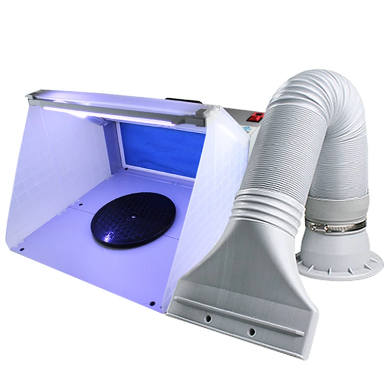Gundam Model Spray Paint Workbench Powerful Exhaust Box Hand-made Gundam Spray LED Light Exhaust Fan Stepless Adjustment
Gundam Model Spray Paint Workbench Powerful Exhaust Box Hand-made Gundam Spray LED Light Exhaust Fan Stepless Adjustment