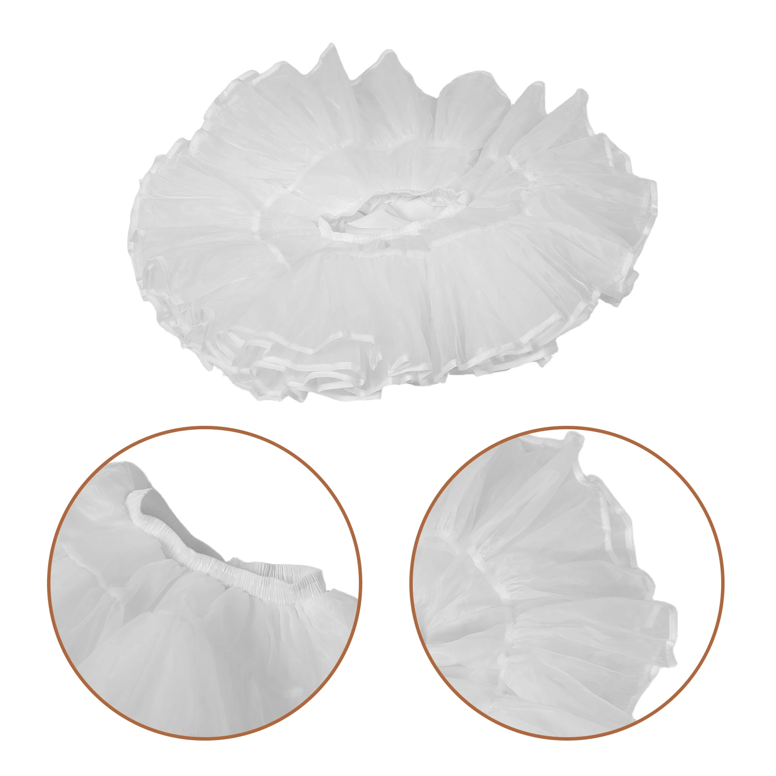 No-Bone Hoopless Petticoat Underskirt Adjustable 22.83-35.43Inch Waist Short Lightweight Tulle Skirt For Women Party Wedding 
No-Bone Hoopless Petticoat Underskirt Adjustable 22.83-35.43Inch Waist Short Lightweight Tulle Skirt For Women Party Wedding