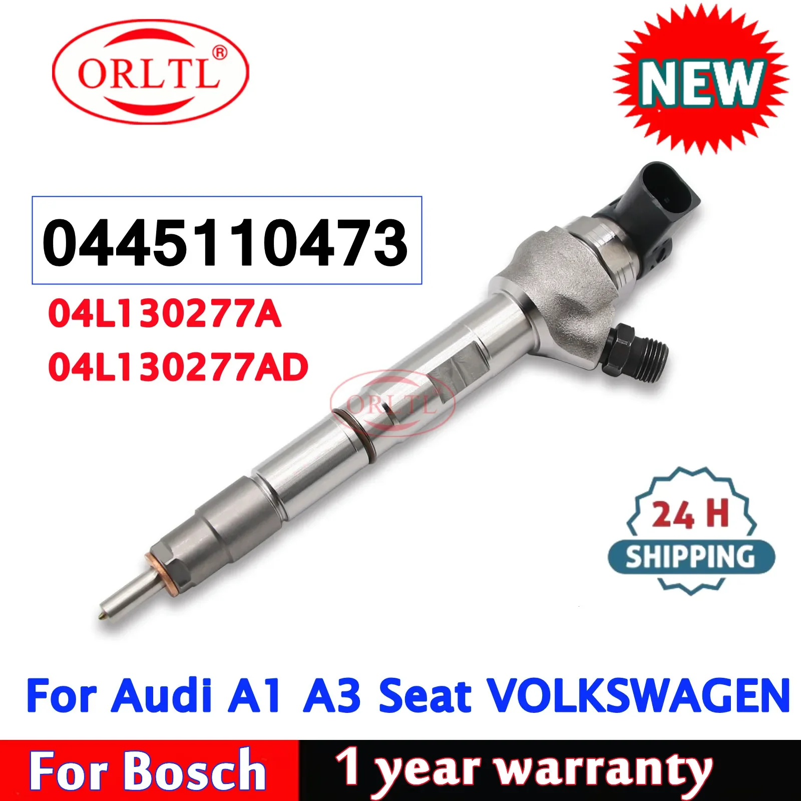 Original 0445110473 0445110472 NEW Diesel Injector 0 445 110 473 Nozzle OEM 0986435259 For Audi Seat 04L 130 277A 04L 130 277AD
Original 0445110473 0445110472 NEW Diesel Injector 0 445 110 473 Nozzle OEM 0986435259 For Audi Seat 04L 130 277A 04L 130 277AD