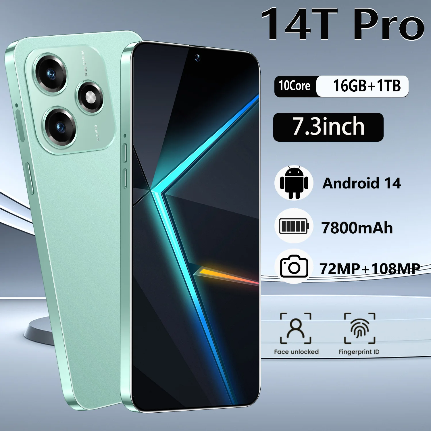 Screen Protector For 14T Pro 16GB+1TB Tempered Glass Film For 7.3inch HD Facial Recognition Function
Screen Protector For 14T Pro 16GB+1TB Tempered Glass Film For 7.3inch HD Facial Recognition Function