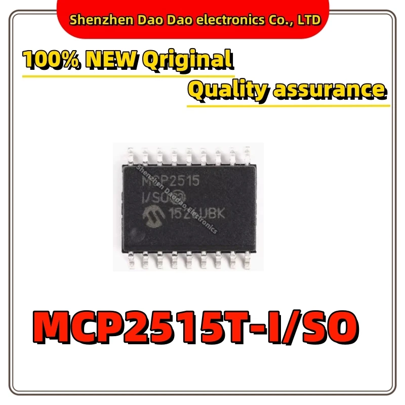 5Pcs MCP2515-I/SO MCP2515T MCP2515 SOP-18 CAN bus controller SPI chip IC New original
5Pcs MCP2515-I/SO MCP2515T MCP2515 SOP-18 CAN bus controller SPI chip IC New original