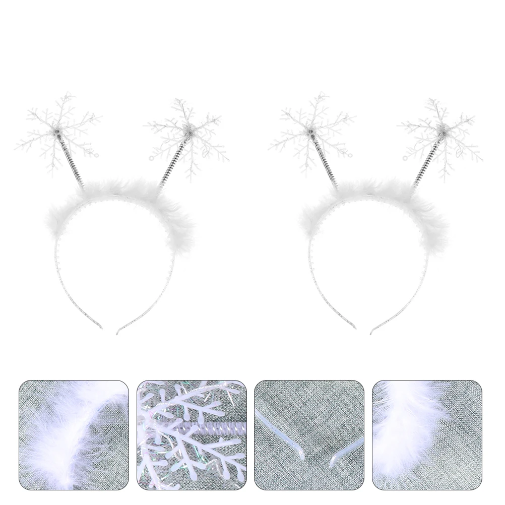 Snowflake Headb Christmas Hair Hoop Boppers Headdress Girls Party Accessories Holiday Masquerade Cosplay Durable Photo
Snowflake Headb Christmas Hair Hoop Boppers Headdress Girls Party Accessories Holiday Masquerade Cosplay Durable Photo