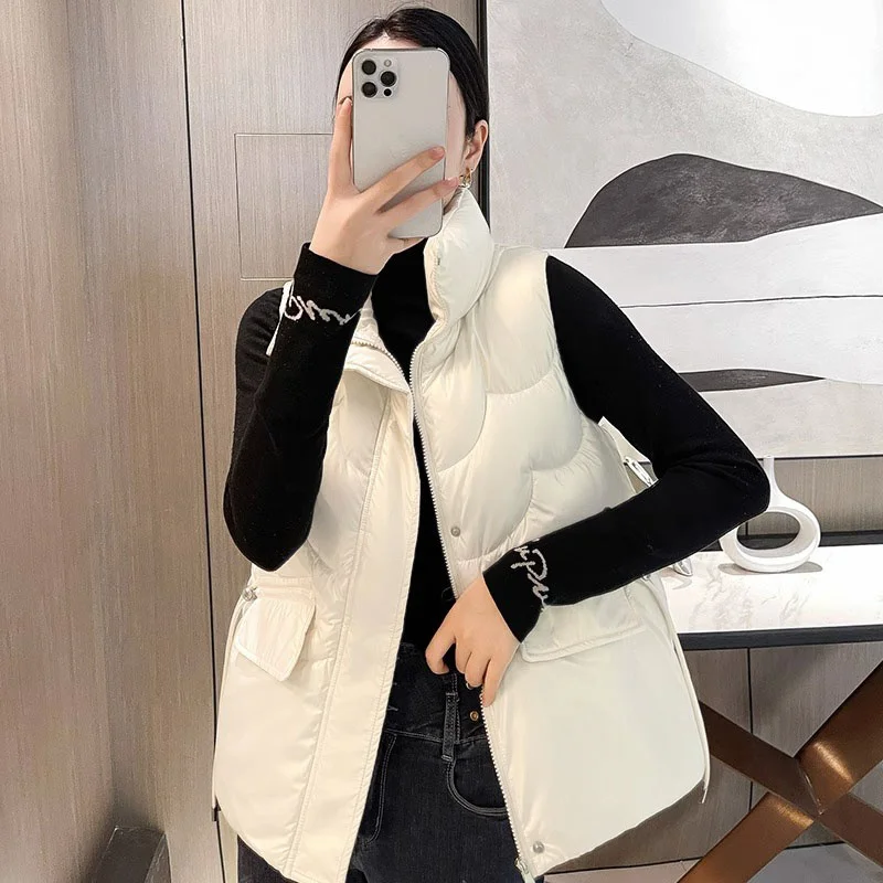 plus Size Autumn Winter Thiened Vest Bread Coat Svel Women's Loose Outerwear Trendy Korean Sle Commute Clothes
plus Size Autumn Winter Thiened Vest Bread Coat Svel Women's Loose Outerwear Trendy Korean Sle Commute Clothes
