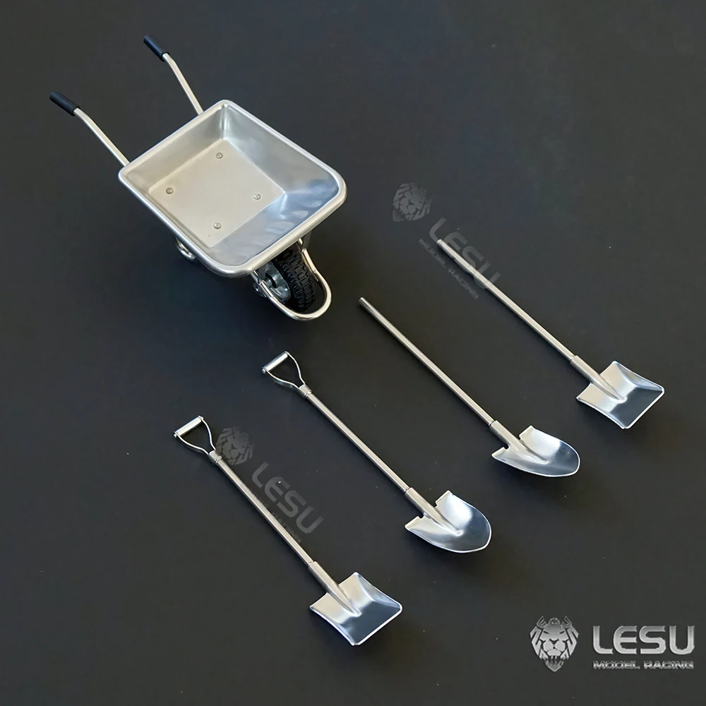 LESU 1/14 RC Metal Wheelbarrow Spade for Engineering Vehicle Radio Control Truck Car Model Finished Spare Parts Toys TH21900
LESU 1/14 RC Metal Wheelbarrow Spade for Engineering Vehicle Radio Control Truck Car Model Finished Spare Parts Toys TH21900