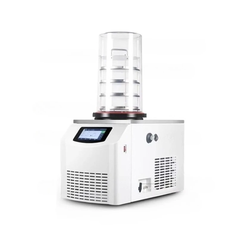 FOB Fruit and Vegetable Food Fruit Soil Freeze Dryer Multi Manifold Bottle Hanging Cap Pressing Vacuum Freeze Dryer Laboratory
FOB Fruit and Vegetable Food Fruit Soil Freeze Dryer Multi Manifold Bottle Hanging Cap Pressing Vacuum Freeze Dryer Laboratory