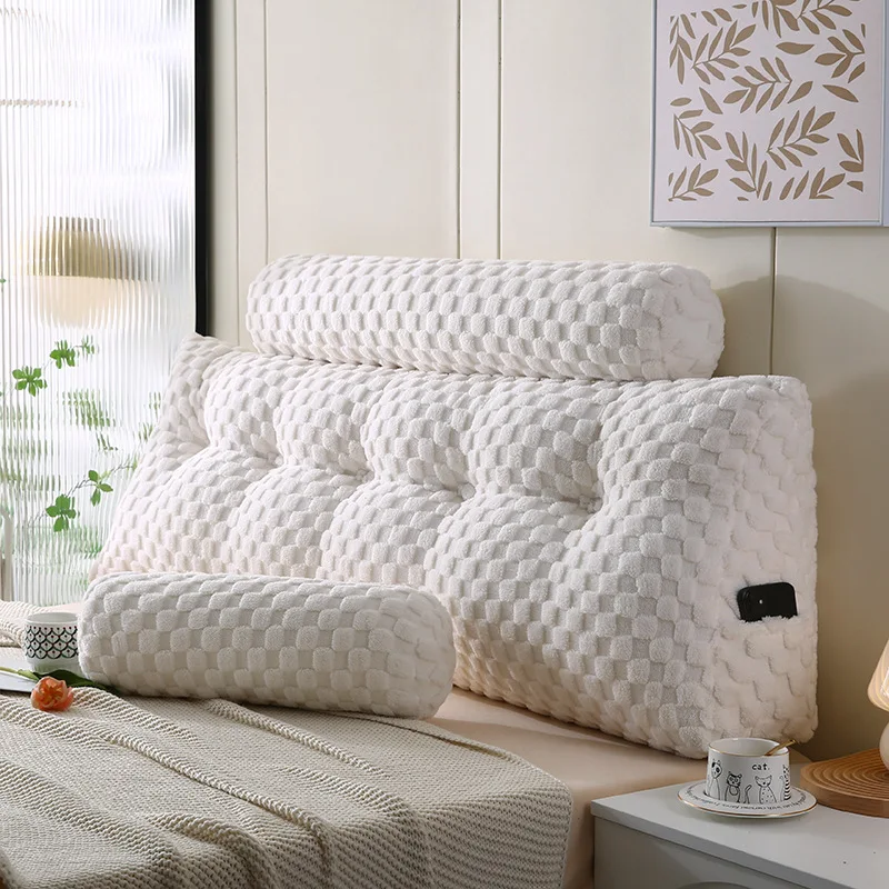 Modern Simple Bedside Bed Soft Bag Waist Pillow Headboard Pillow Cute Pillow Cojines Decorativos Floor Cushion Headrest Cushion
Modern Simple Bedside Bed Soft Bag Waist Pillow Headboard Pillow Cute Pillow Cojines Decorativos Floor Cushion Headrest Cushion