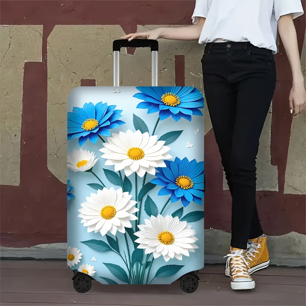 1 PC Royal Blue and White Daisy Cutout Print Luggage Cover for 18-32 Inch Luggage; Dust and Elastic Travel Accessories to Protec
1 PC Royal Blue and White Daisy Cutout Print Luggage Cover for 18-32 Inch Luggage; Dust and Elastic Travel Accessories to Protec