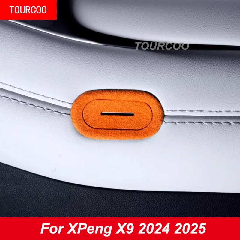 For XPeng Xiao Peng X9 2024 2025 Car Door Handle Switch Suede Protective Sticker Alcantara Interior Accessories
For XPeng Xiao Peng X9 2024 2025 Car Door Handle Switch Suede Protective Sticker Alcantara Interior Accessories