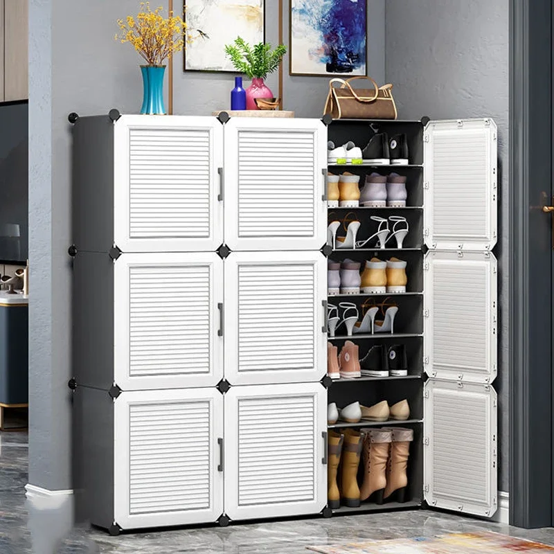 Modern Household Multilayer Plastics Shoe Rack Hallway Cabinets For Living Room Dustproof Storage Shelves Home Bedroom Furniture
Modern Household Multilayer Plastics Shoe Rack Hallway Cabinets For Living Room Dustproof Storage Shelves Home Bedroom Furniture