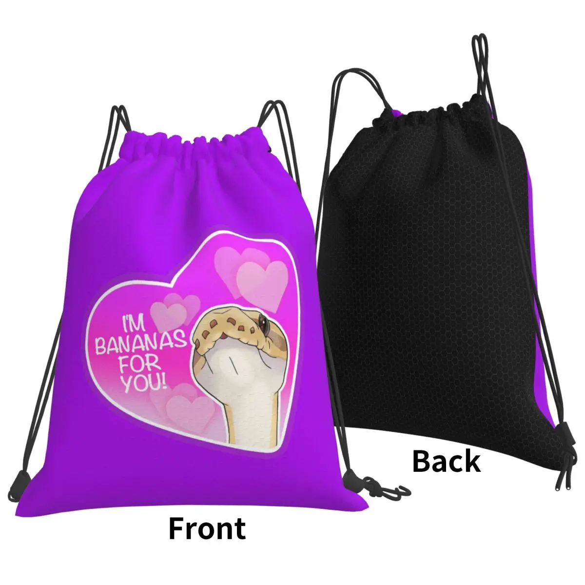 I'm Bananas For You! Backpacks Fashion Drawstring Bags Sports Bag Book Bags for Man Woman Students
I'm Bananas For You! Backpacks Fashion Drawstring Bags Sports Bag Book Bags for Man Woman Students