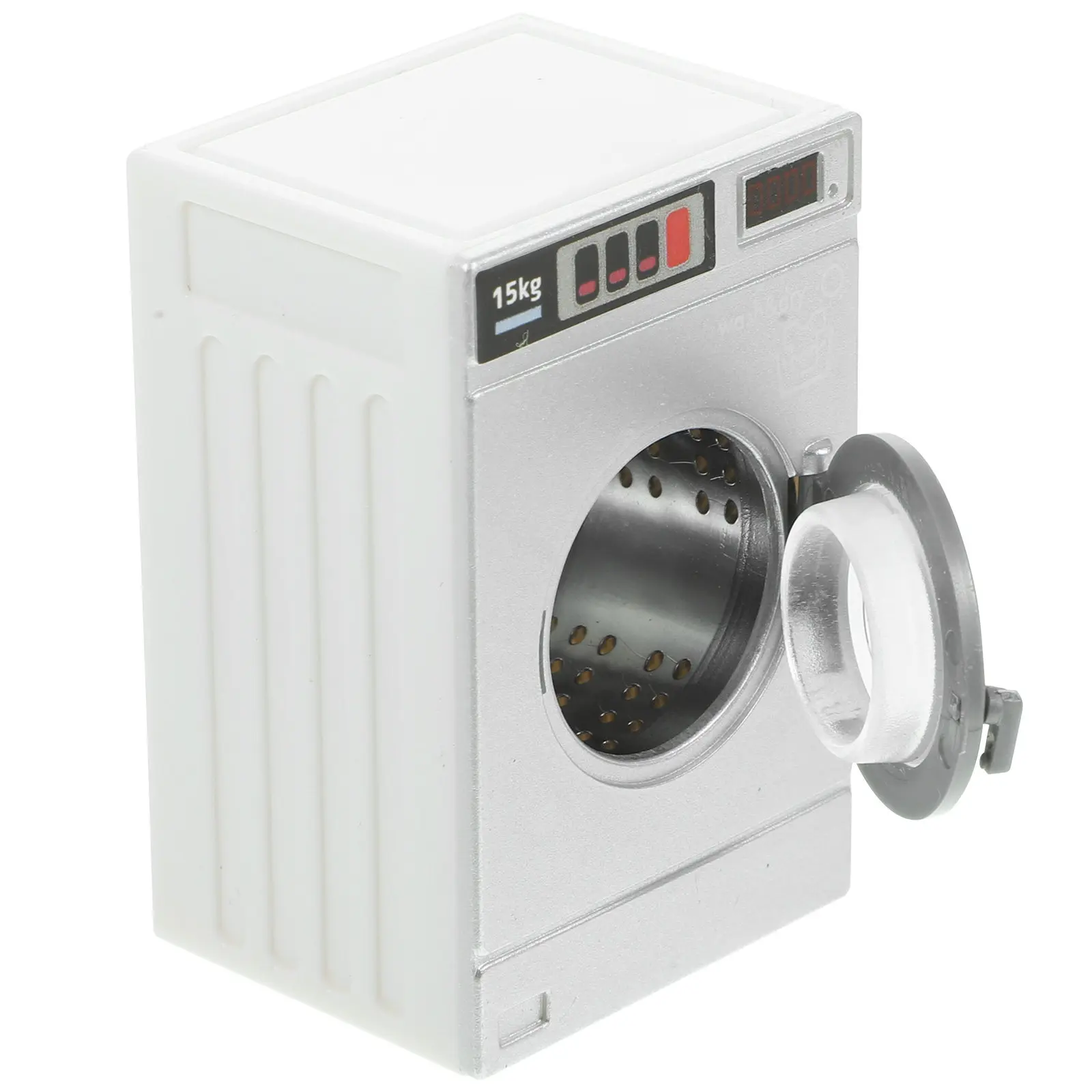 Миниатюрная пластиковая стиральная машина с реалистичным дизайном для декора мини-прачечной, аксессуары для мини-домиков, мебель, миниатюрная мебель
Миниатюрная пластиковая стиральная машина с реалистичным дизайном для декора мини-прачечной, аксессуары для мини-домиков, мебель, миниатюрная мебель