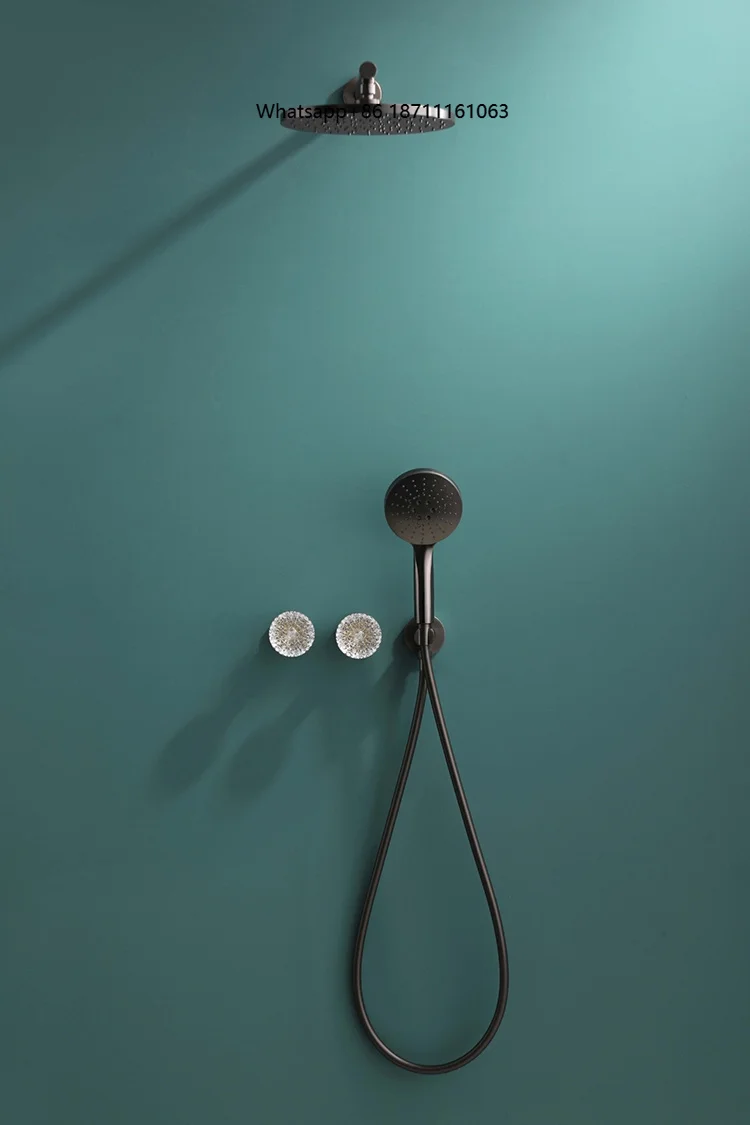 Wall-mounted Shower Head Set Concealed Hot and Cold Pre-installed and Embedded Concealed Installation for Shower
Wall-mounted Shower Head Set Concealed Hot and Cold Pre-installed and Embedded Concealed Installation for Shower