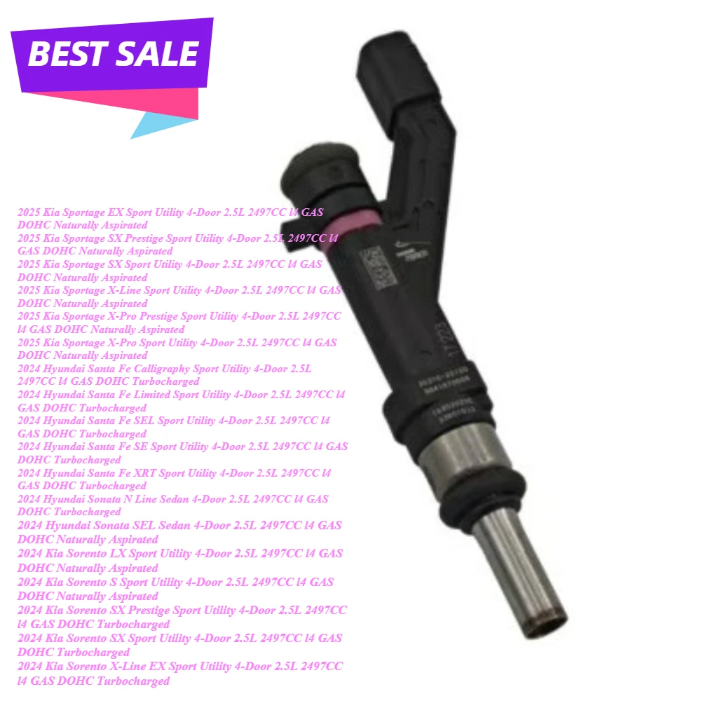 OEM NEW 353102S100 Fuel Injector Nozzle For 2020-2025 Hyundai Kia Sonata Sorento 2.5L
OEM NEW 353102S100 Fuel Injector Nozzle For 2020-2025 Hyundai Kia Sonata Sorento 2.5L