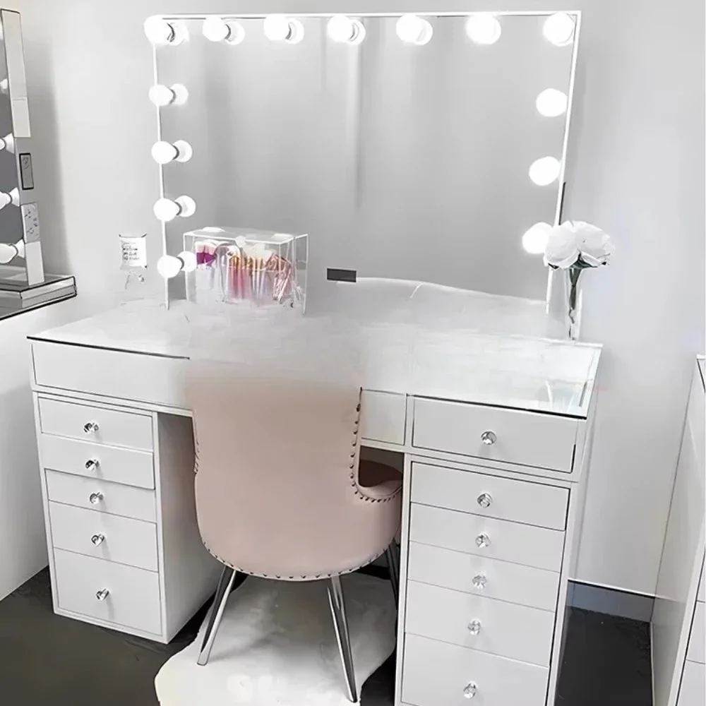 Premium solid wood durable dresser set mirror stool storage drawer
Premium solid wood durable dresser set mirror stool storage drawer
