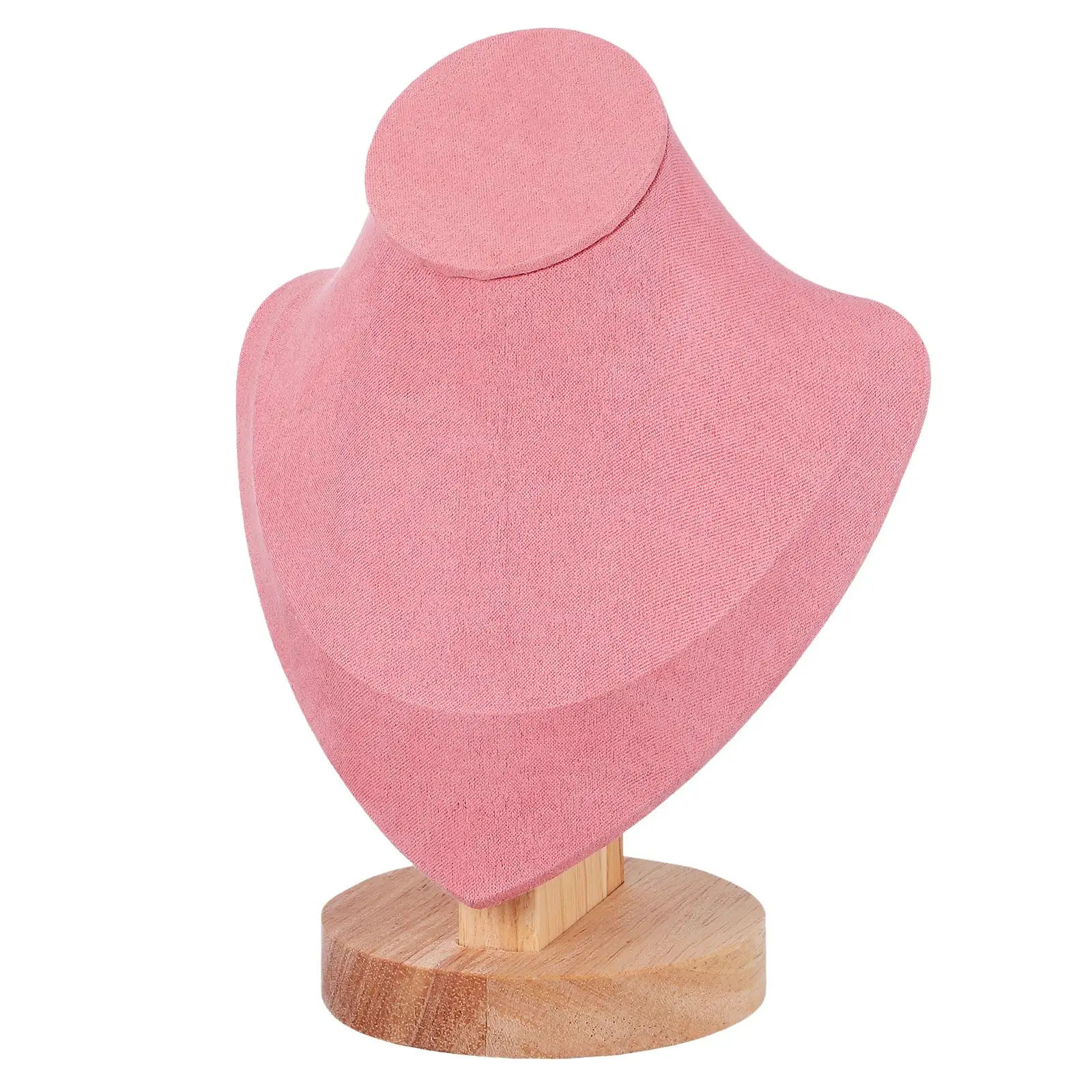 Pink Jewelry Rack Mannequin Display Bust Necklace Organizer Solid Wood Holder Multifunctional Spacesaving Gift Solution Bracelet
Pink Jewelry Rack Mannequin Display Bust Necklace Organizer Solid Wood Holder Multifunctional Spacesaving Gift Solution Bracelet