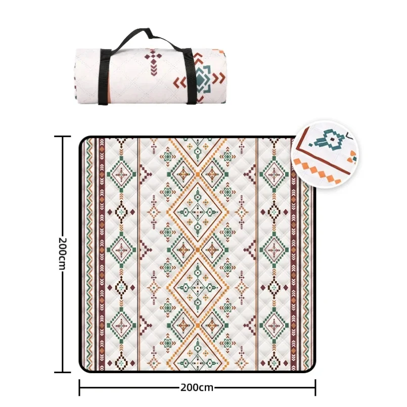 Large Beach Blanket & Mat (200x200CM): Waterproof Picnic Blanket with Carrying Handle – for Camping, Beach
Large Beach Blanket & Mat (200x200CM): Waterproof Picnic Blanket with Carrying Handle – for Camping, Beach