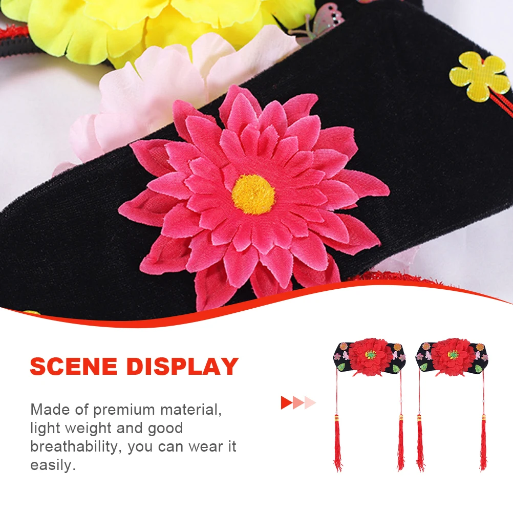 2pcs Chinese Style Headband Bright Color Exquisite Wedding Party Decorative Hairband Light Weight Premium Material Comfortable 
2pcs Chinese Style Headband Bright Color Exquisite Wedding Party Decorative Hairband Light Weight Premium Material Comfortable
