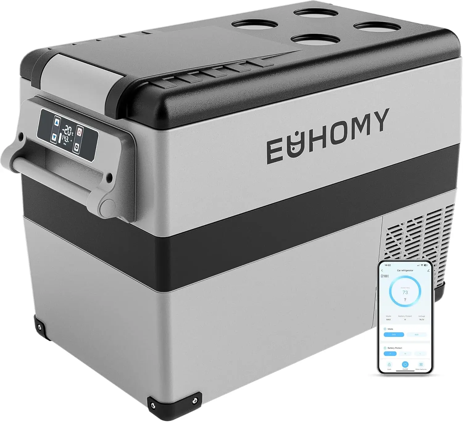 12 Volt холодильник, 48QT(45L) Электрический охладитель, 12 в управление приложением на холодильник, 12 В охладитель-4 ℉ ~ 68 ℉
12 Volt холодильник, 48QT(45L) Электрический охладитель, 12 в управление приложением на холодильник, 12 В охладитель-4 ℉ ~ 68 ℉