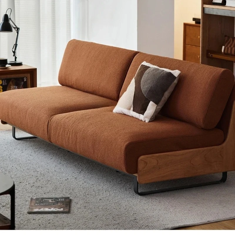 A15 Solid Wood Sofa Japanese Style Living Room Nordic Removable and Washable Straight Row Retro Double Fabric Sofa
A15 Solid Wood Sofa Japanese Style Living Room Nordic Removable and Washable Straight Row Retro Double Fabric Sofa