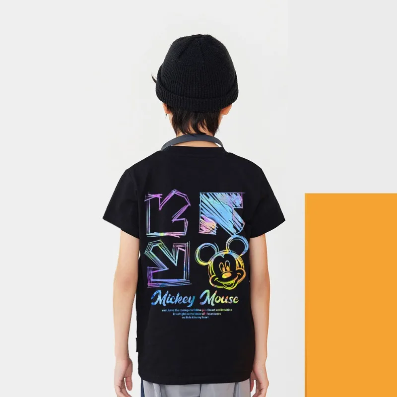 2025 Trendy Mickey Mouse Summer Dress Short Sleeves Comfortable Children's Wear Sweat Absorbing Cotton Children's T-shirt 
2025 Trendy Mickey Mouse Summer Dress Short Sleeves Comfortable Children's Wear Sweat Absorbing Cotton Children's T-shirt